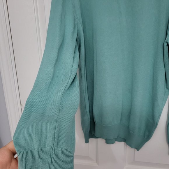 Long Sleeves Men Shirts Light Blue - Picture 4 of 4